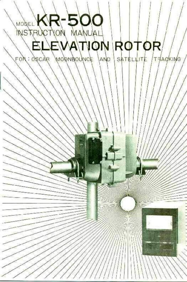 Kenpro_KR-500-(Manual操作说明书手册)