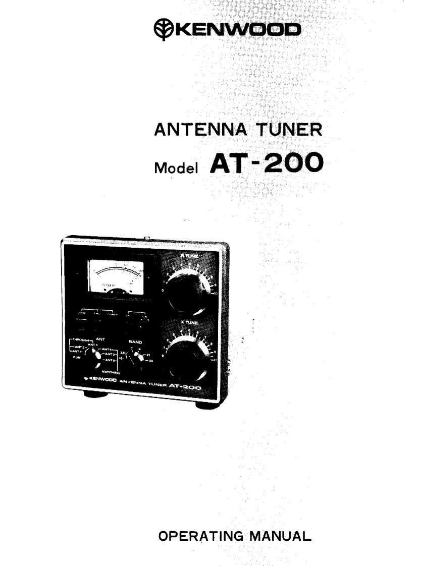 Kenwood_AT-200_user操作说明书手册