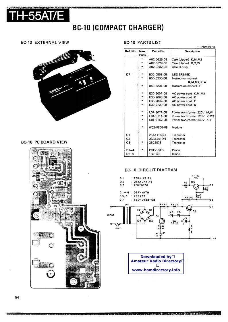Kenwood_BC-10_电器原理图-找手册网