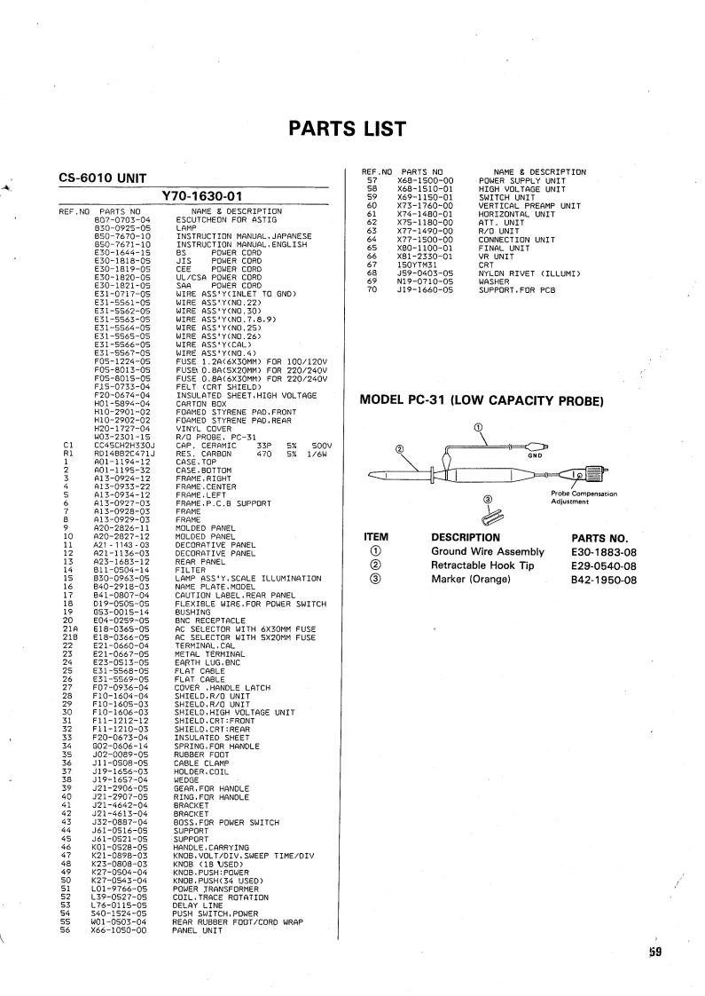 Kenwood_CS-6010_电器原理图