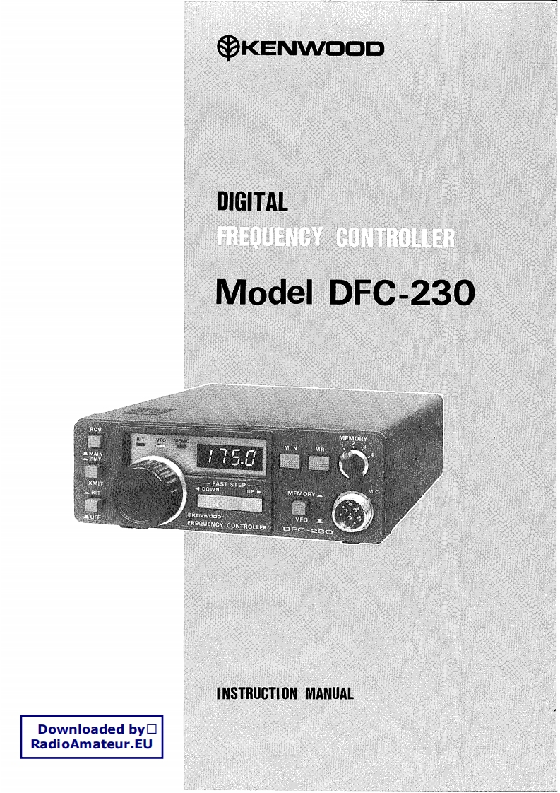 Kenwood_DFC-230_user操作说明书手册_WA0KKE