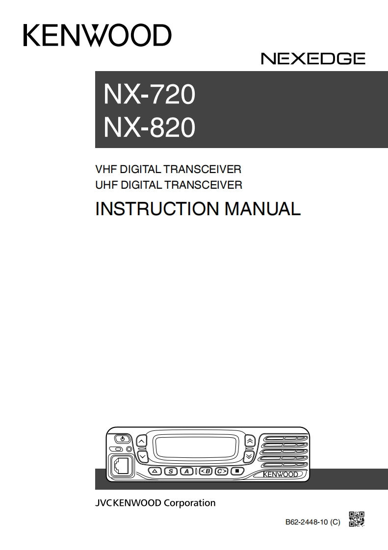 Kenwood_NX-720_NX-820_使用说明书手册_2015