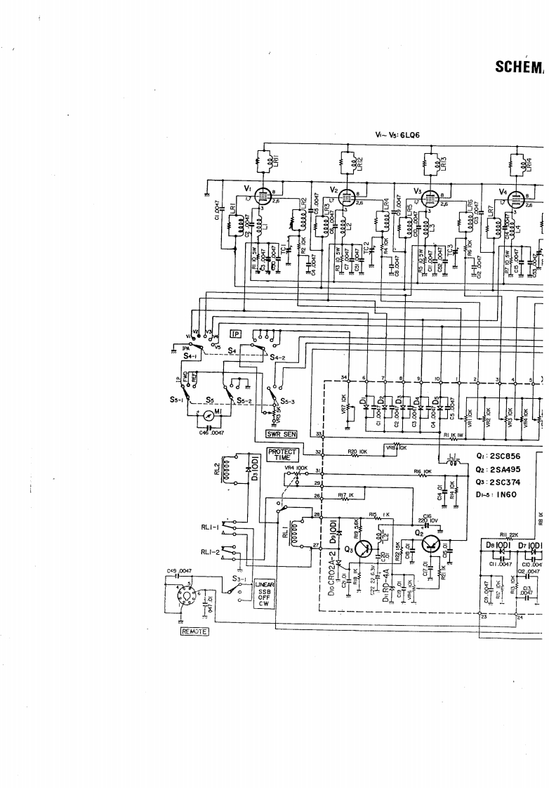 Kenwood_TL-911_电器原理图