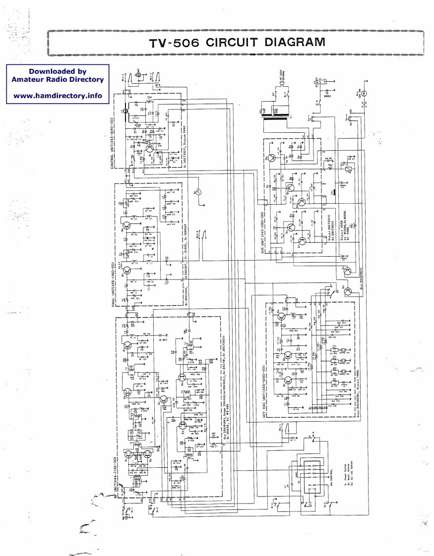 Kenwood_TV-506_电器原理图-找手册网