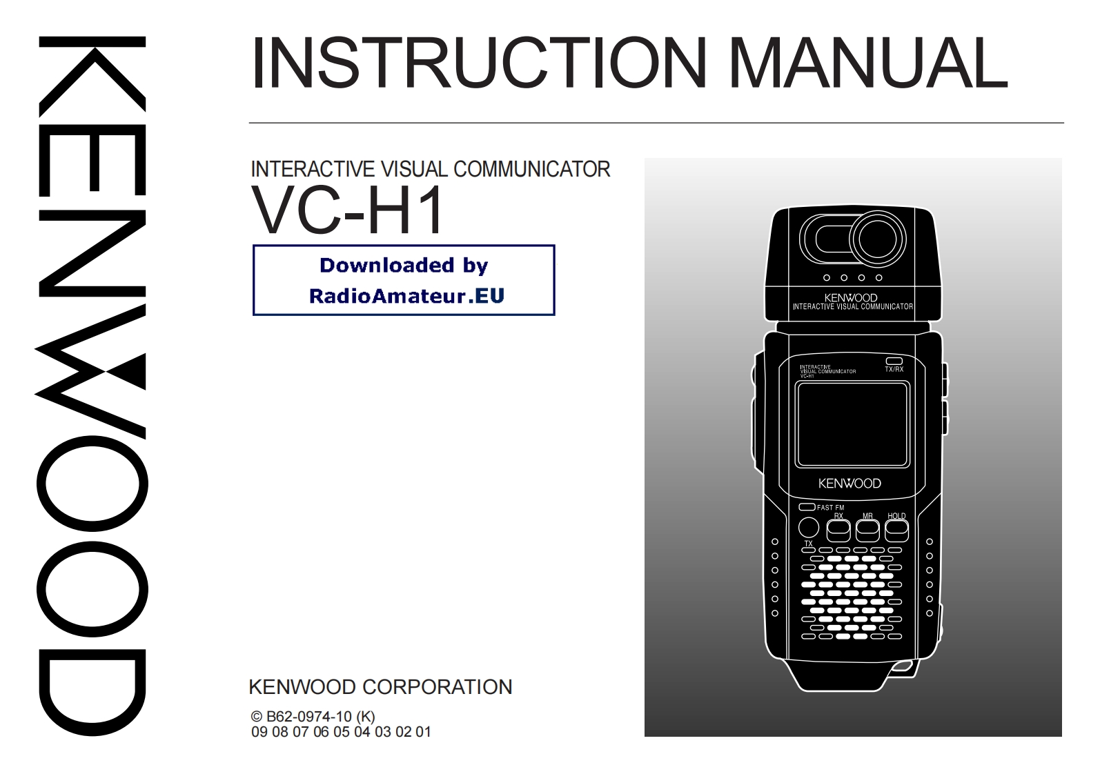 Kenwood_VC-H1_user操作说明书手册-找手册网