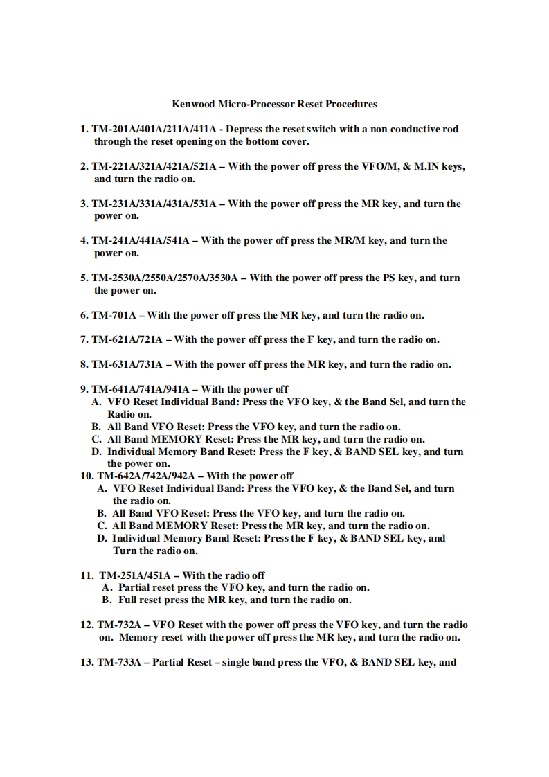 Kenwood_micro-processor_reset_procedures