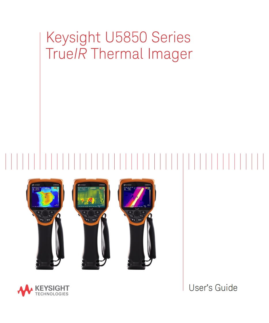 Keysight-TrueIR-U5855A-User-操作说明书手册