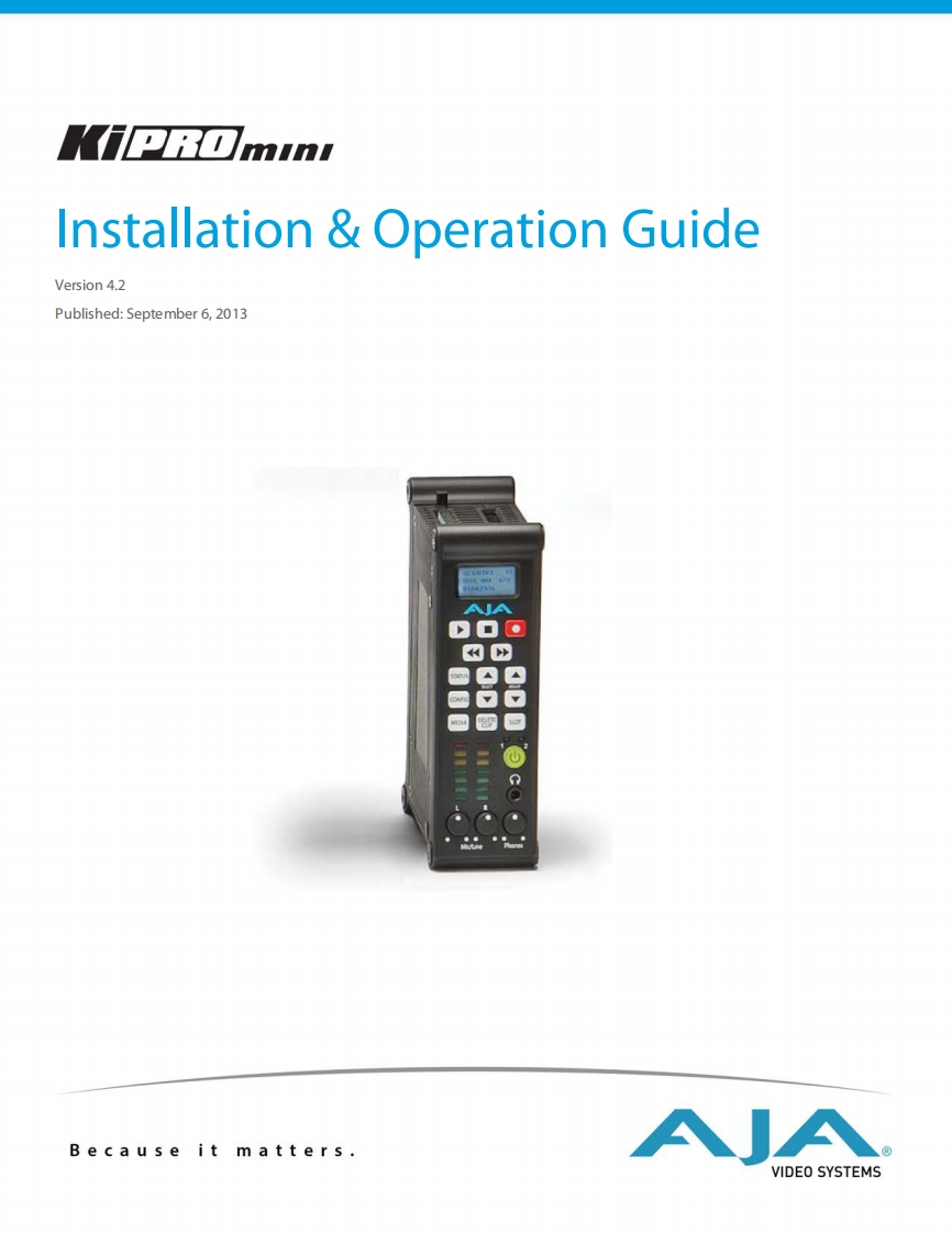 Ki_Pro_Mini_Manual_v4.2使用说明书手册