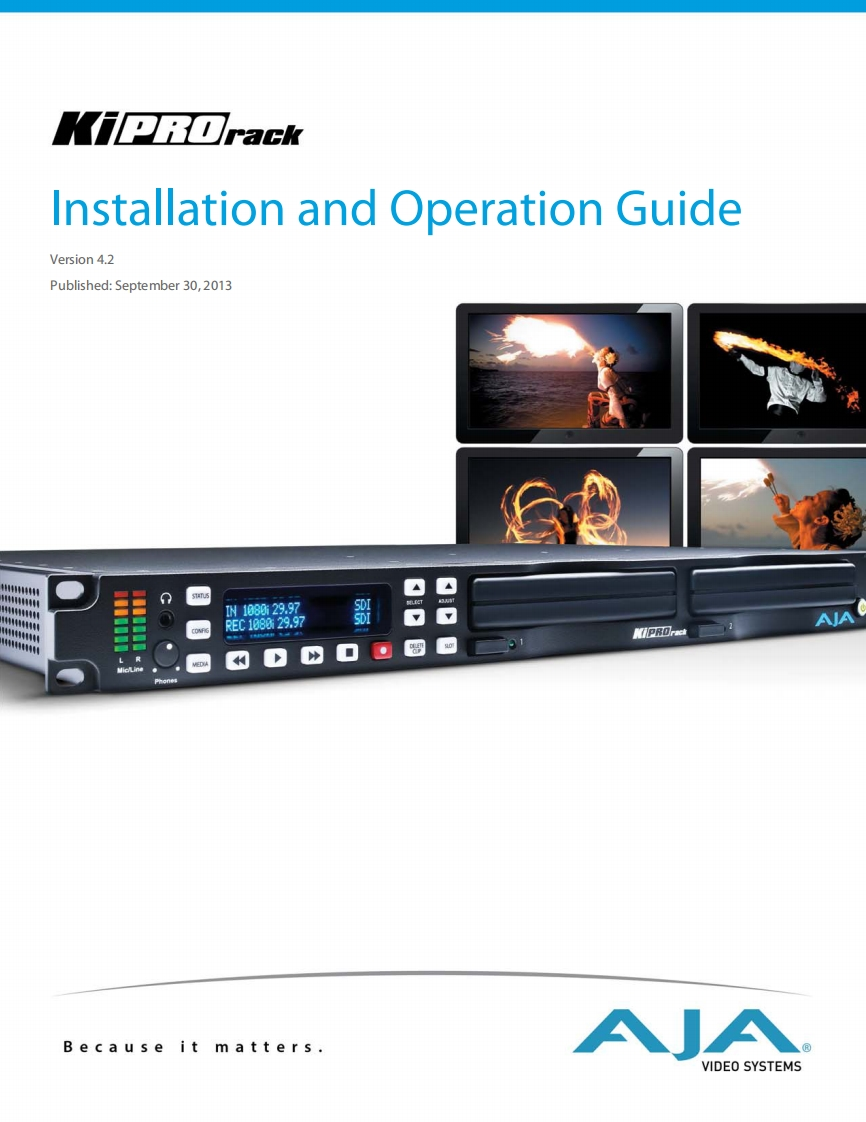 Ki_Pro_Rack_Manual_v4.2使用说明书手册