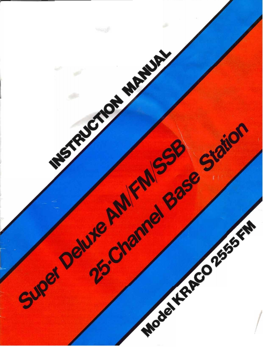 Kraco_2555FM_(Manual操作说明书手册)