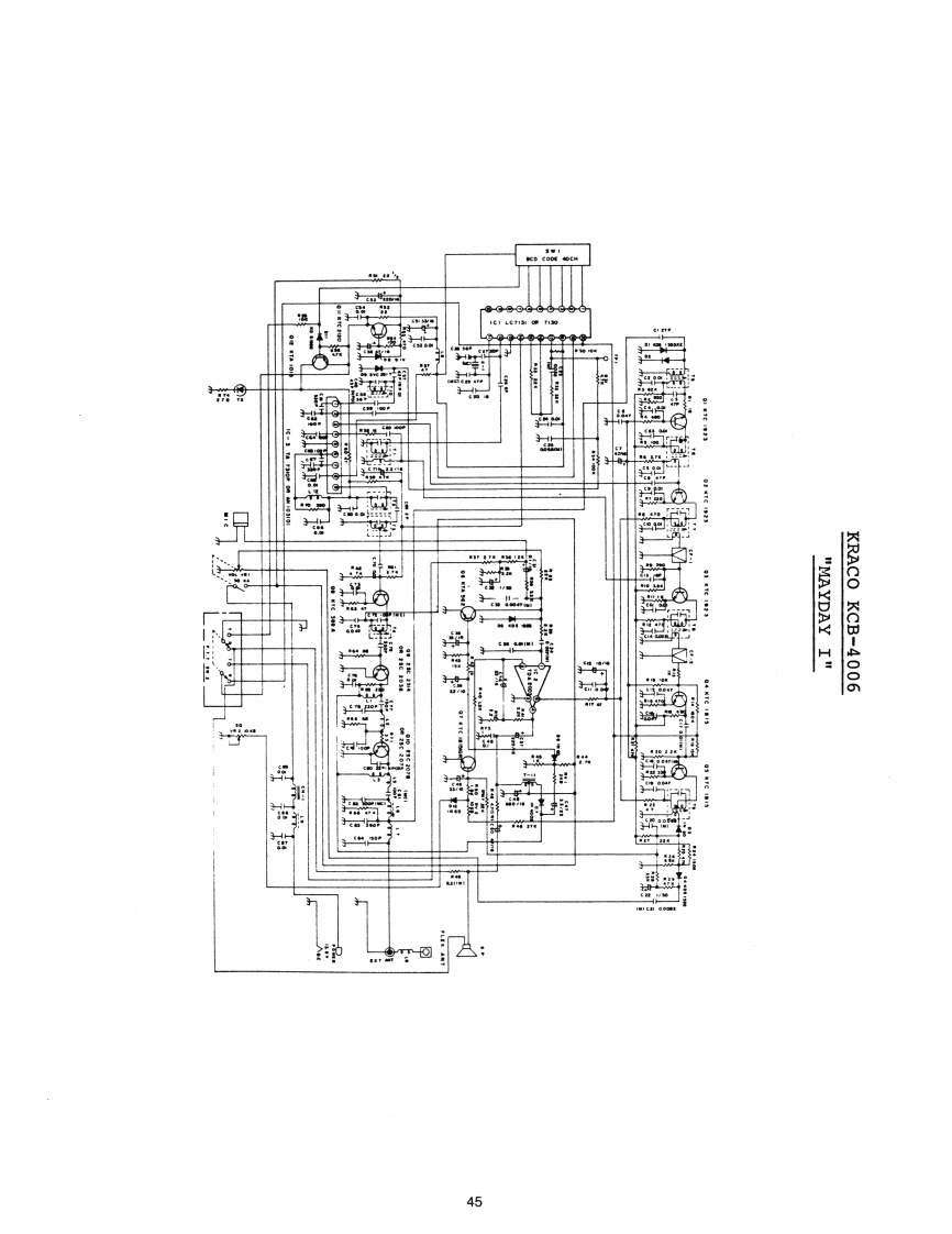Kraco_KCB-4006_(Schematic电器原理图手册)