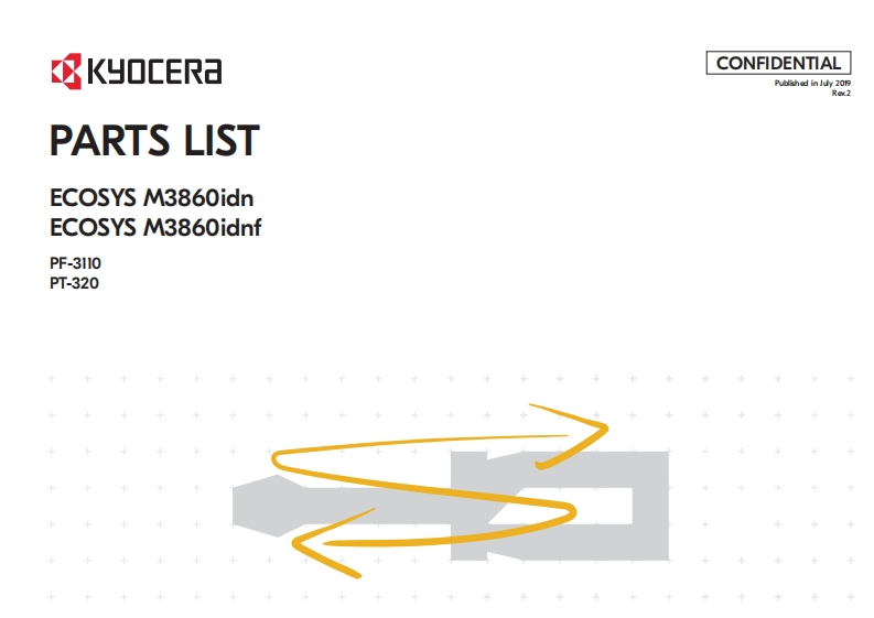 Kyocera_ECOSYS_M3860idn_M3860idnf_PL_R2零部件手册