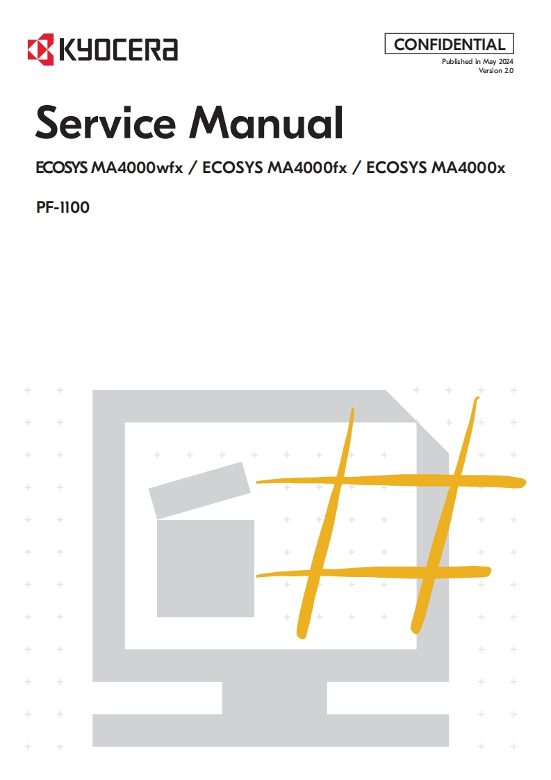 Kyocera_ECOSYS_MA4000wfx_MA4000fx_MA4000x_SM_R2维修维护手册