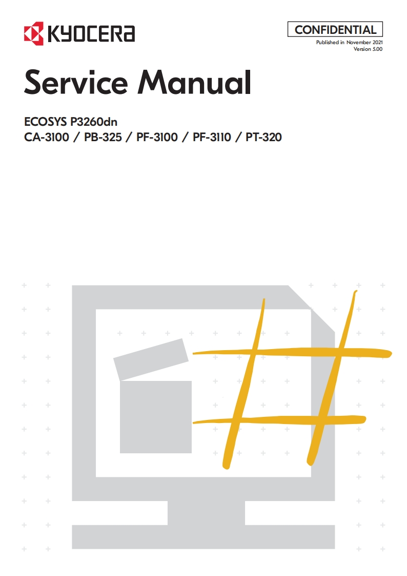 Kyocera_ECOSYS_P3260dn_SM_R5维修维护手册