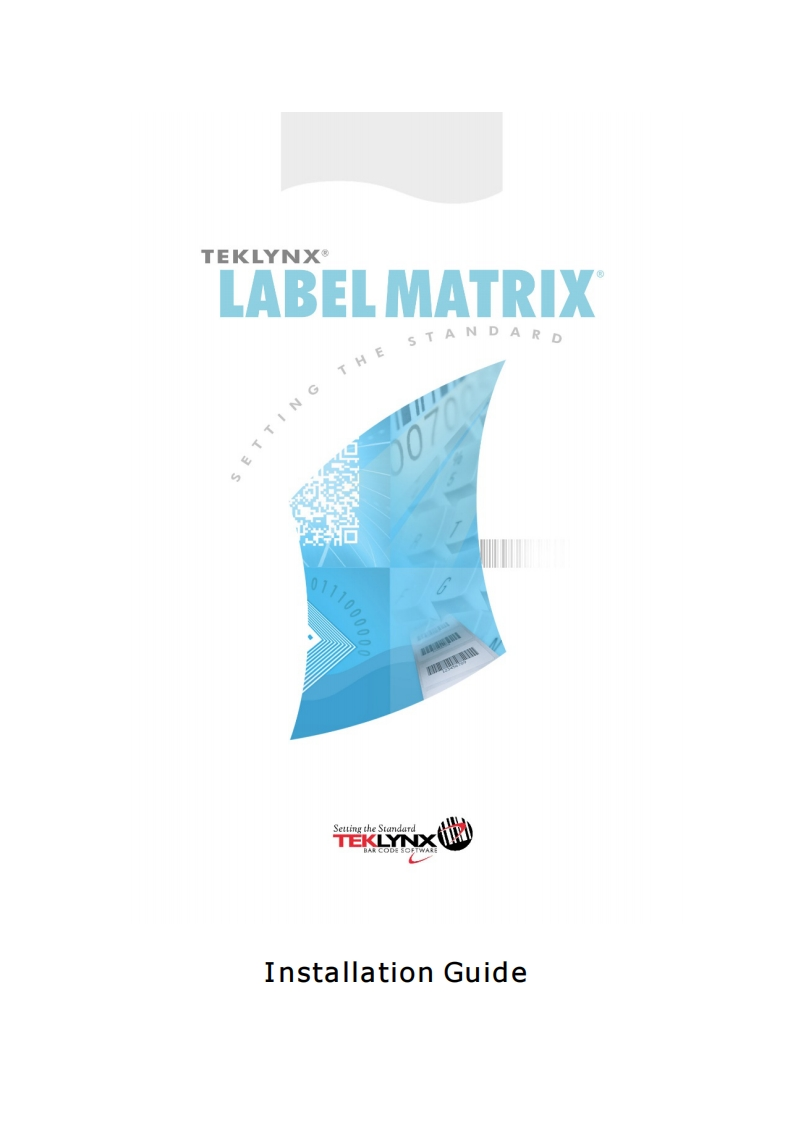 LABEL-MATRIX-2018-安装操作指南