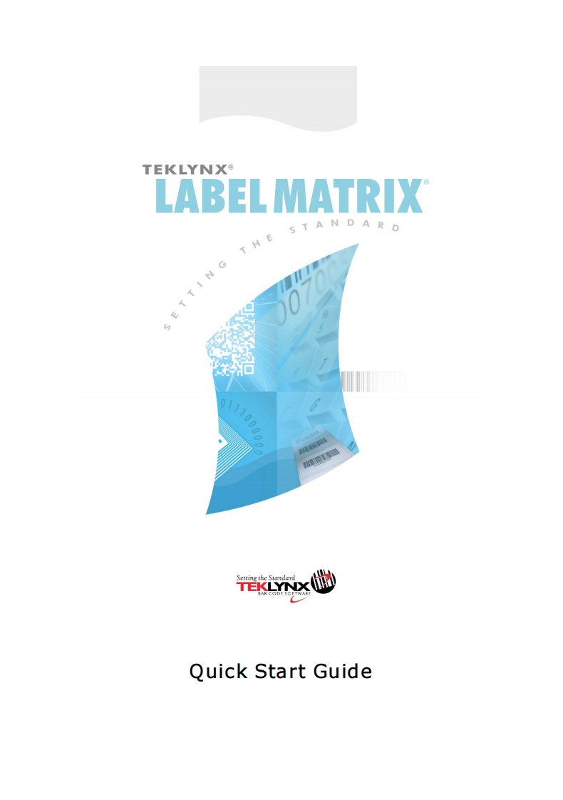 LABEL-MATRIX-2018-快速操作说明书手册