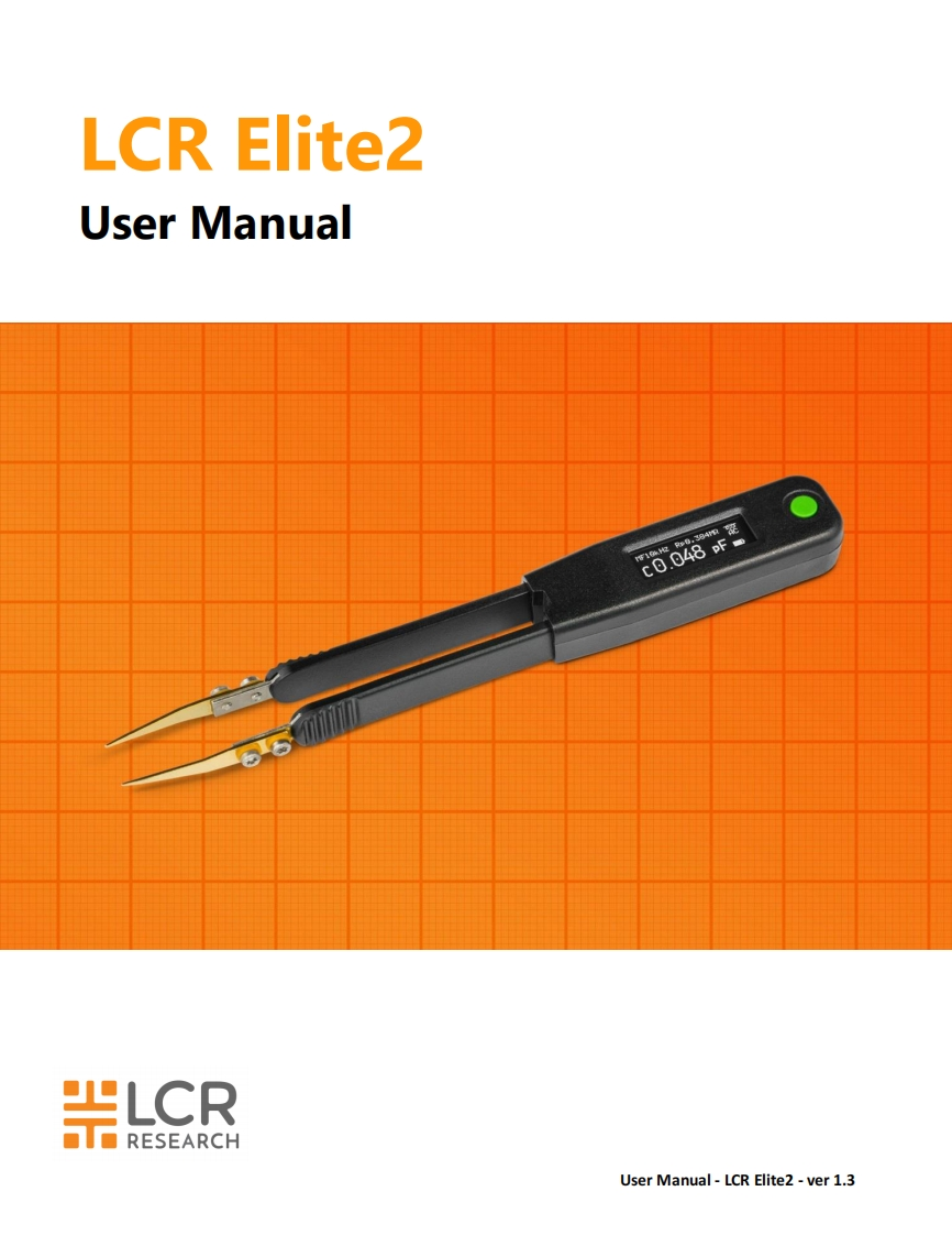 LCR_Elite2_操作说明书手册_version1.3-(1)