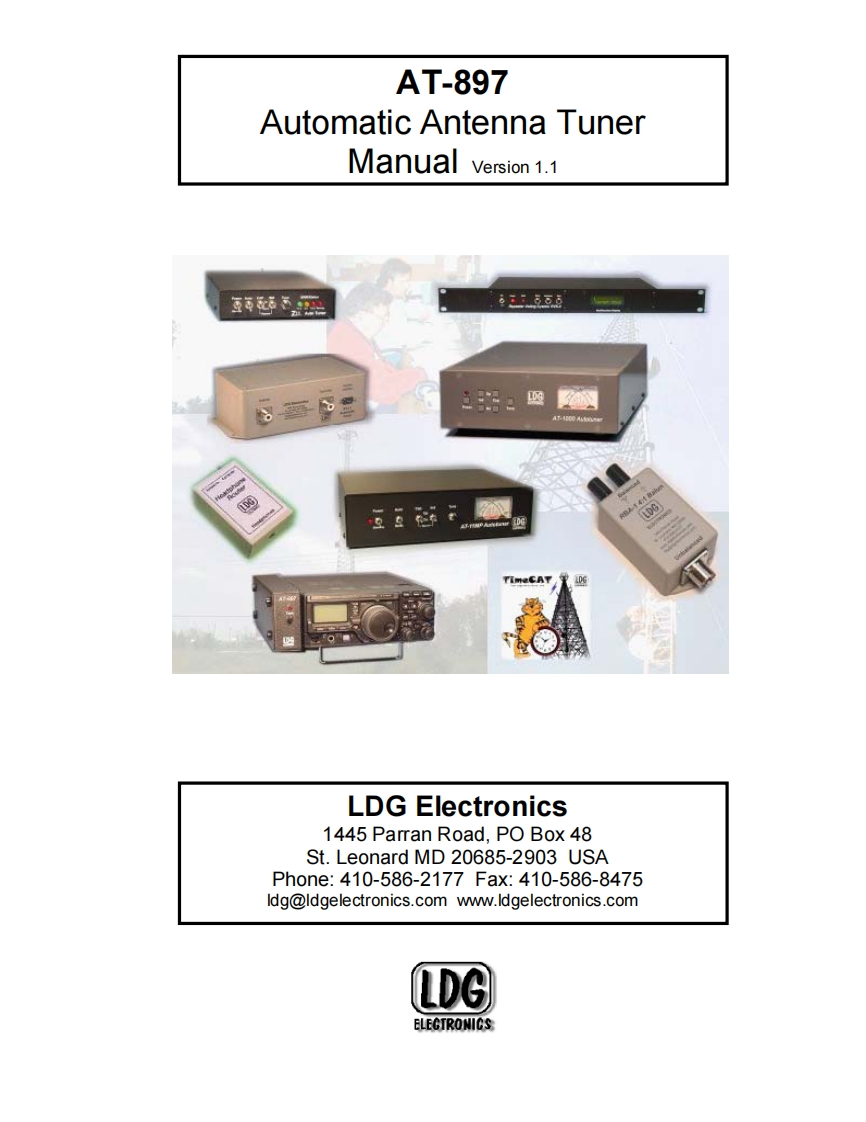 LDG_Electronics-AT-897-(Manual操作说明书手册)