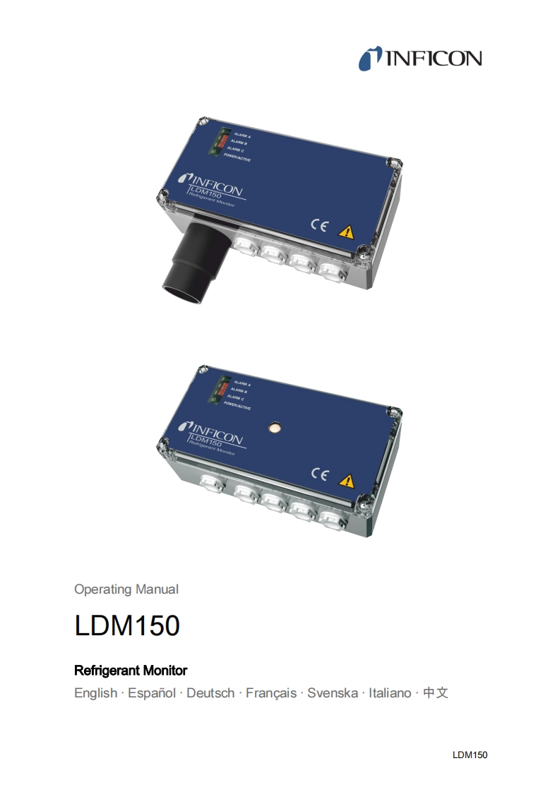 LDM150操作说明书手册(Multi-language)