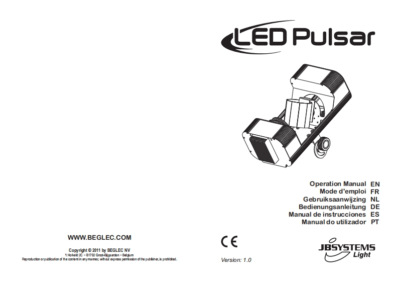 LED_Pulsar_使用说明书手册