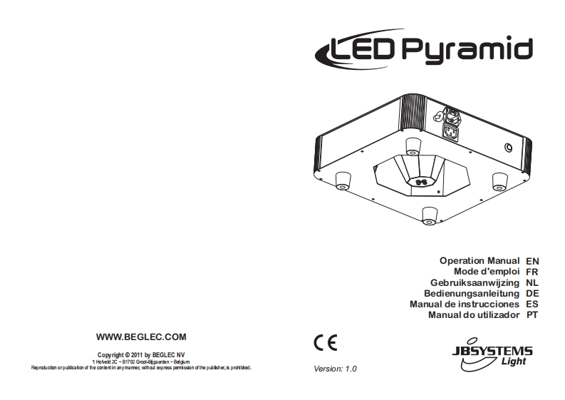 LED_Pyramid_使用说明书手册