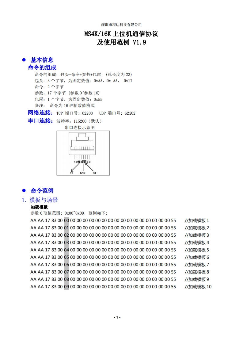 LED视频处理器通信协议及使用范例V1.9新质力文库 - 聚焦新质生产力发展的数字化知识库_行业洞察 / 理论成果 / 实践指南免费下载新质力文库