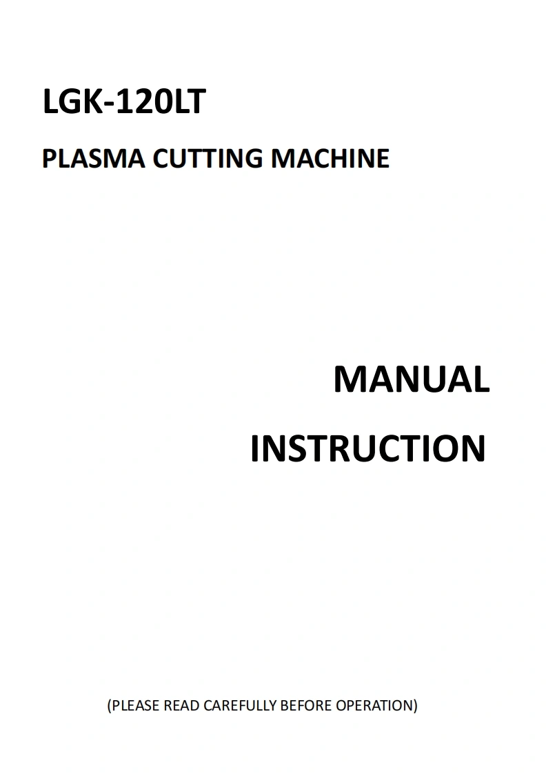 LGK-120LT操作与维护手册