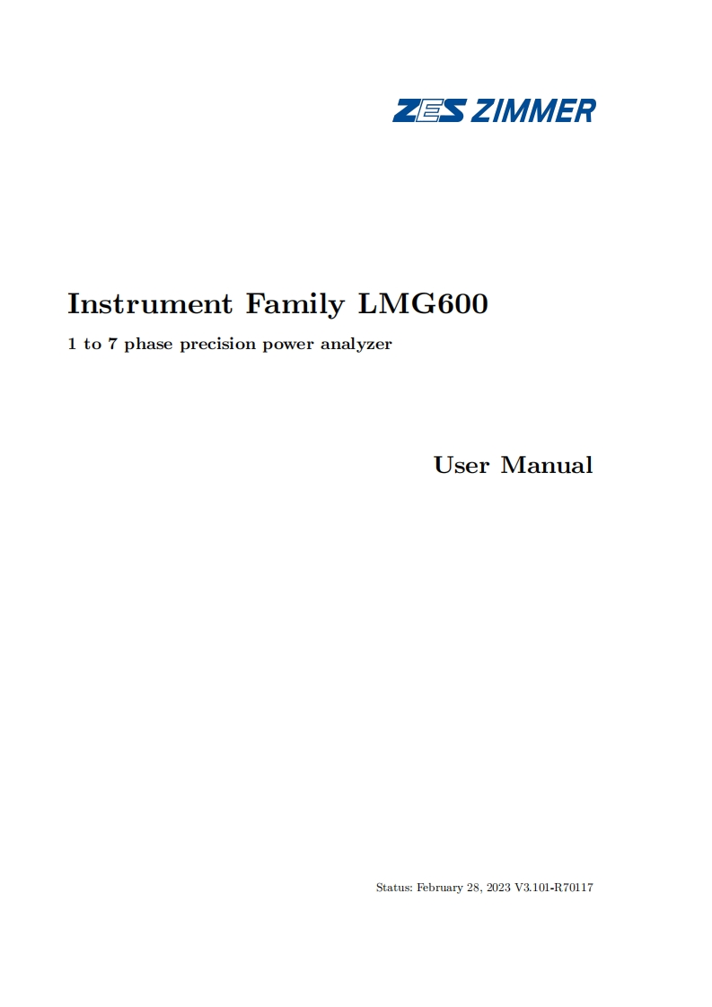LMG600-Series_使用说明书手册_EN