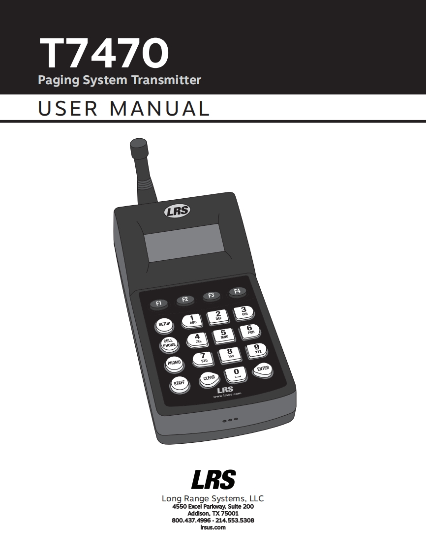 LRS-Freedom-TX74XX-User-Manual操作说明书手册新质力文库 - 聚焦新质生产力发展的数字化知识库_行业洞察 / 理论成果 / 实践指南免费下载新质力文库