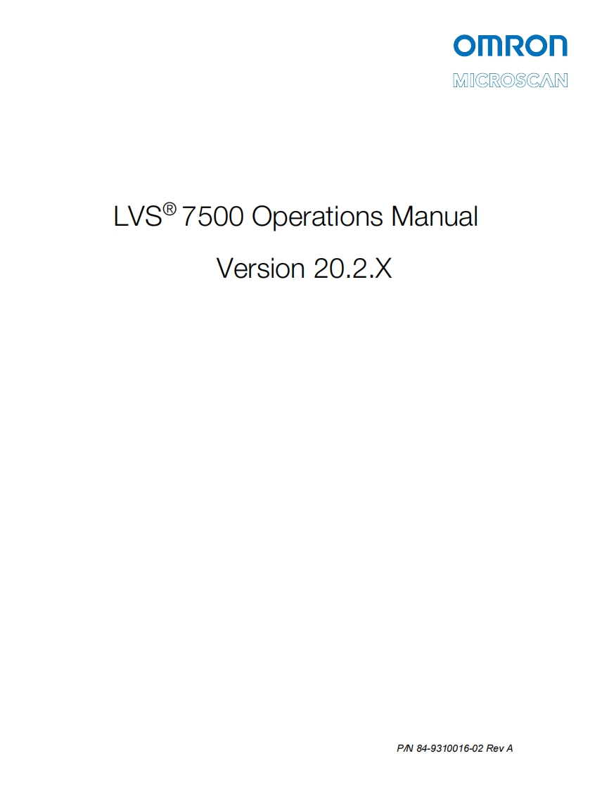 LVS-7500-External-System-操作说明书手册-Version-20.2.X