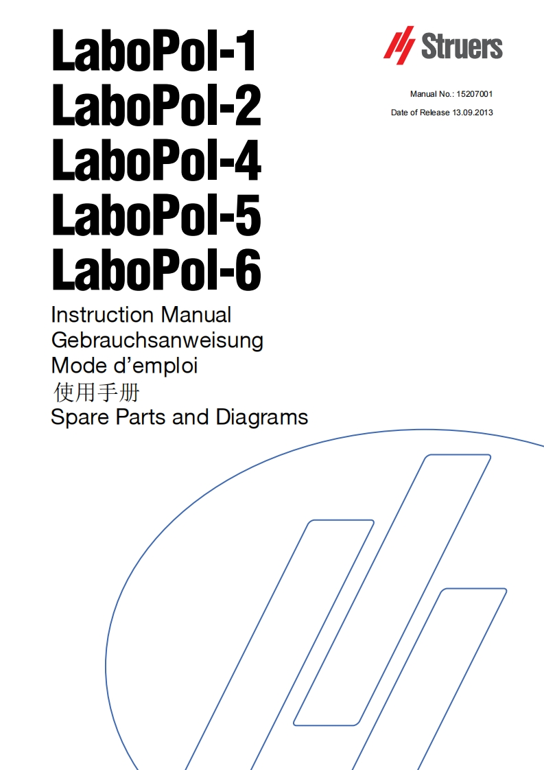 LaboPol-1-2-4-5-6_安装操作说明书手册
