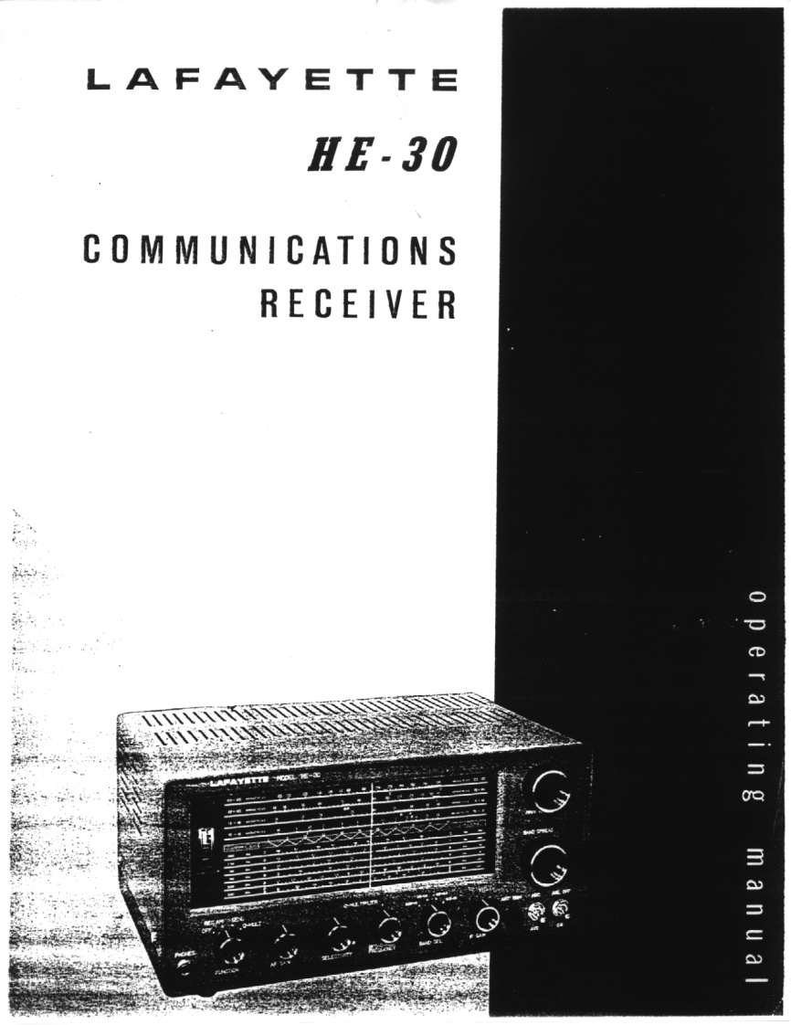 Lafayette_HE-30-(Manual操作说明书手册)