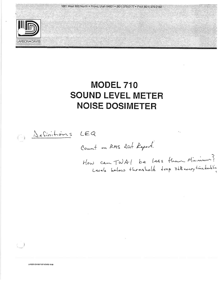Larson-Davis-710-Dosimeter-User-Manual操作说明书手册新质力文库 - 聚焦新质生产力发展的数字化知识库_行业洞察 / 理论成果 / 实践指南免费下载新质力文库