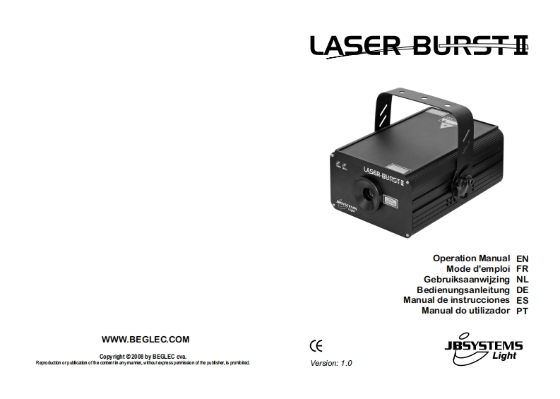Laser_Burst2_使用说明书手册
