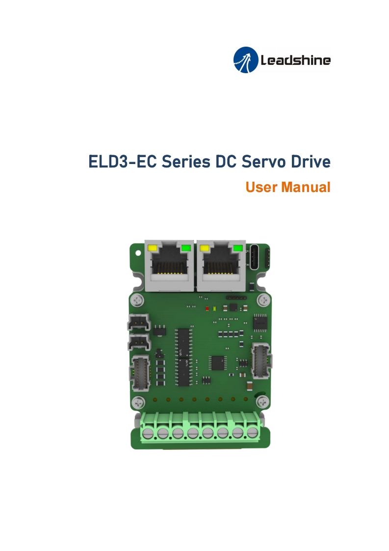 Leadshine_ELD3-EC_操作说明书手册