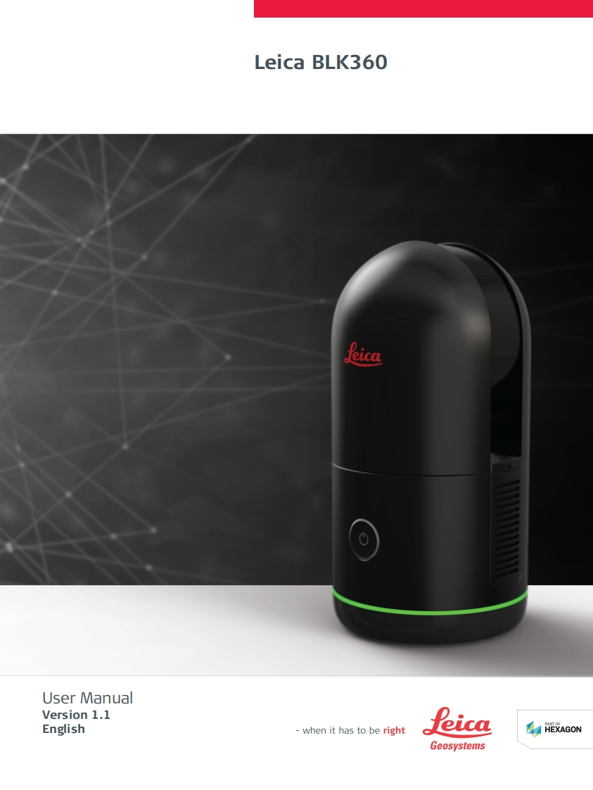 Leica-BLK360-操作说明书手册