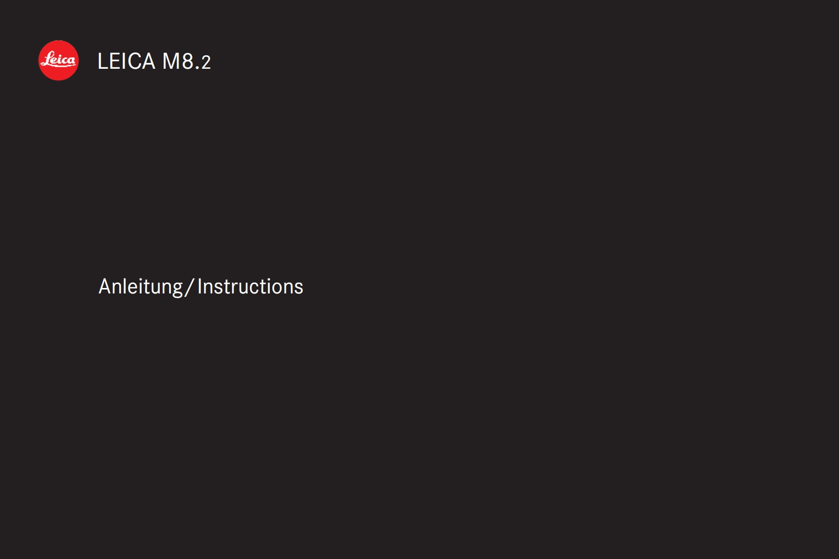 Leica-M8-2-EN-Instruction-使用说明书手册