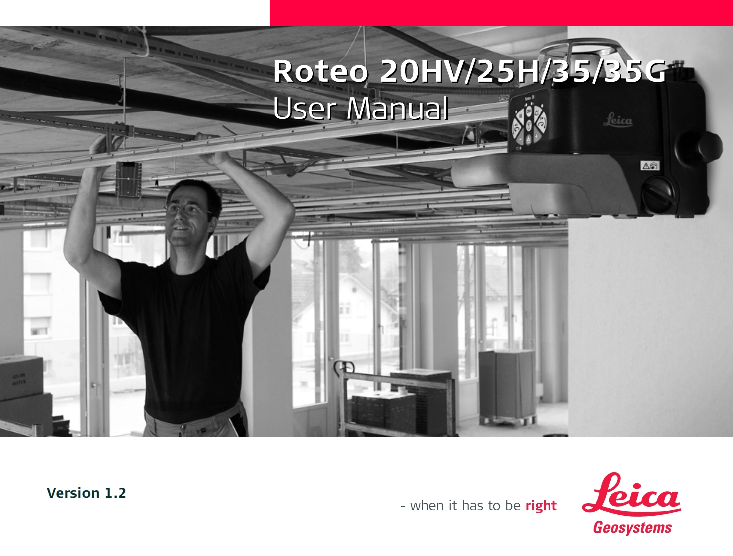 Leica-Roteo-操作说明书手册