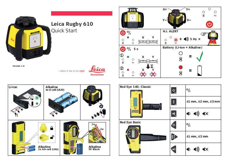 Leica-Rugby-610-Quick-Start