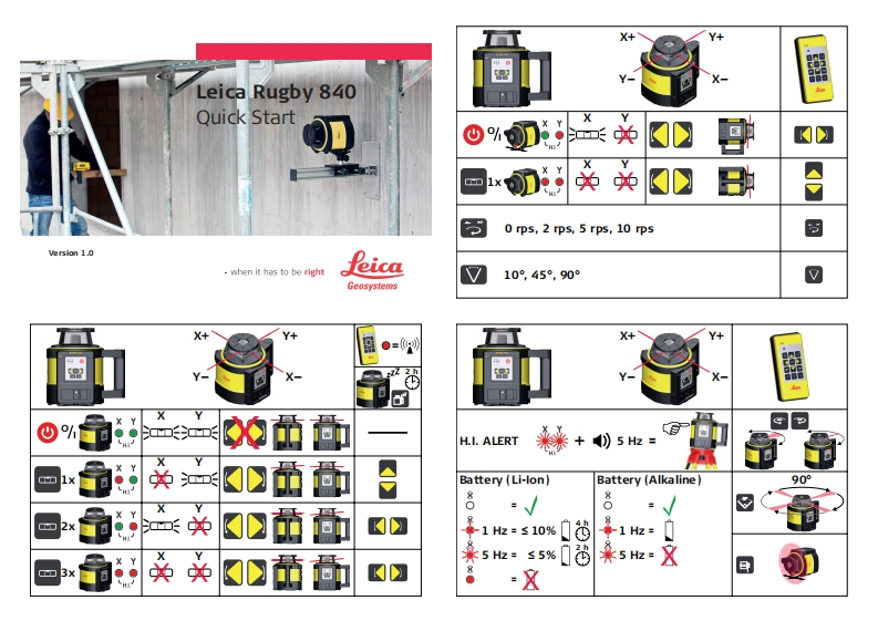 Leica-Rugby-840-Quick-Start