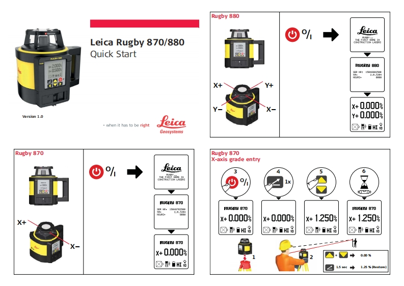 Leica-Rugby-870-and-880-Quick-Start