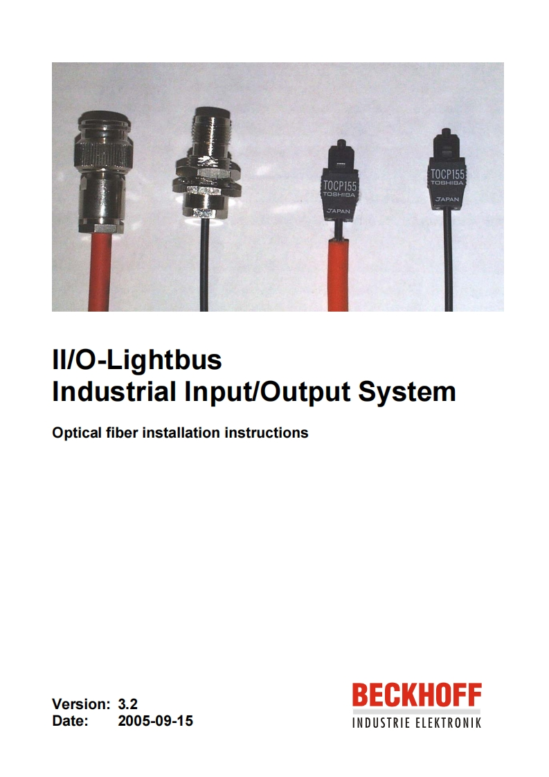 Lightbus接头安装说明