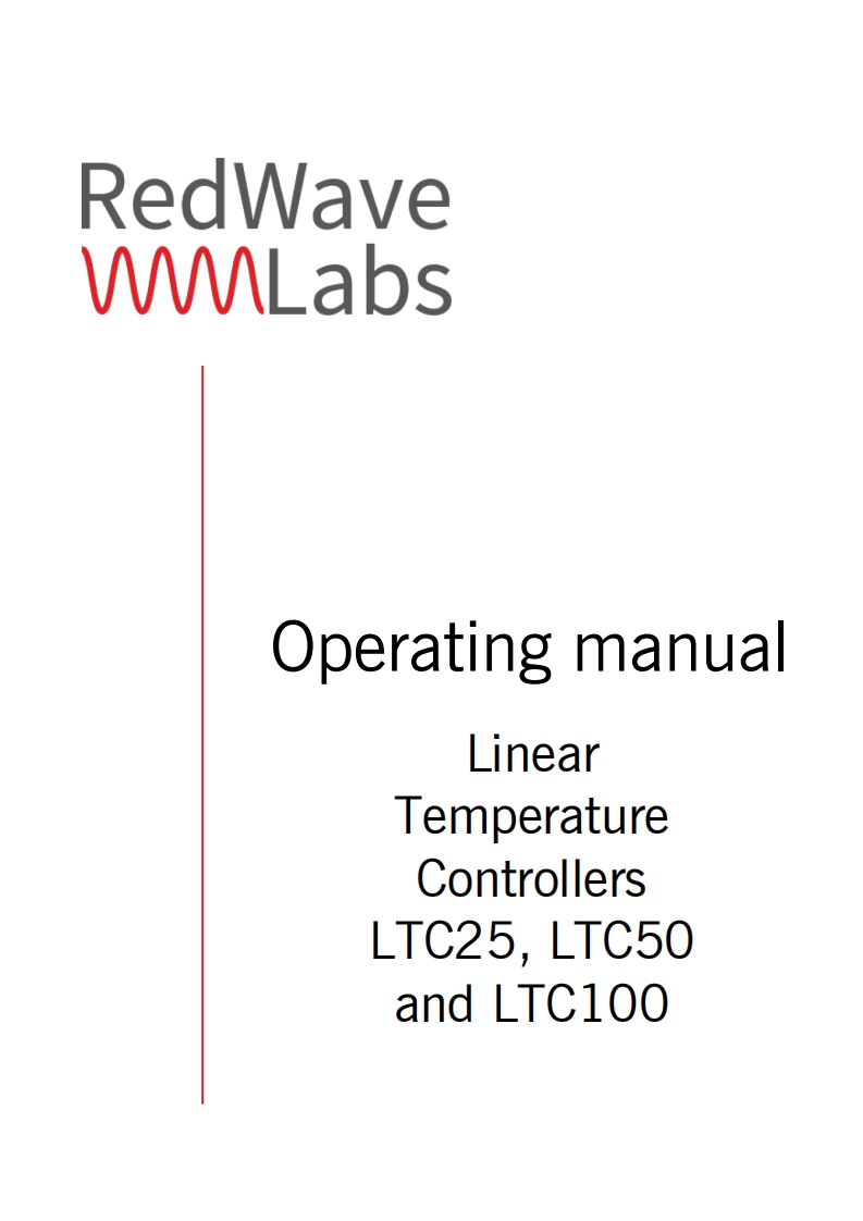 Linear-Temperature-Controller-LTC100-50-25-标准操作说明书手册