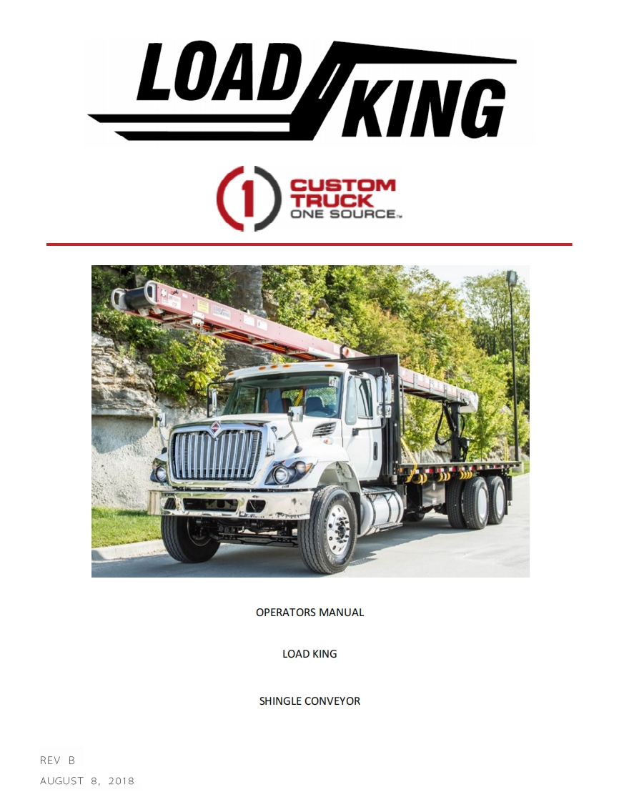 Load-King-Premier-Roofing-Conveyor-驾驶操作与日常维修保养说明书手册
