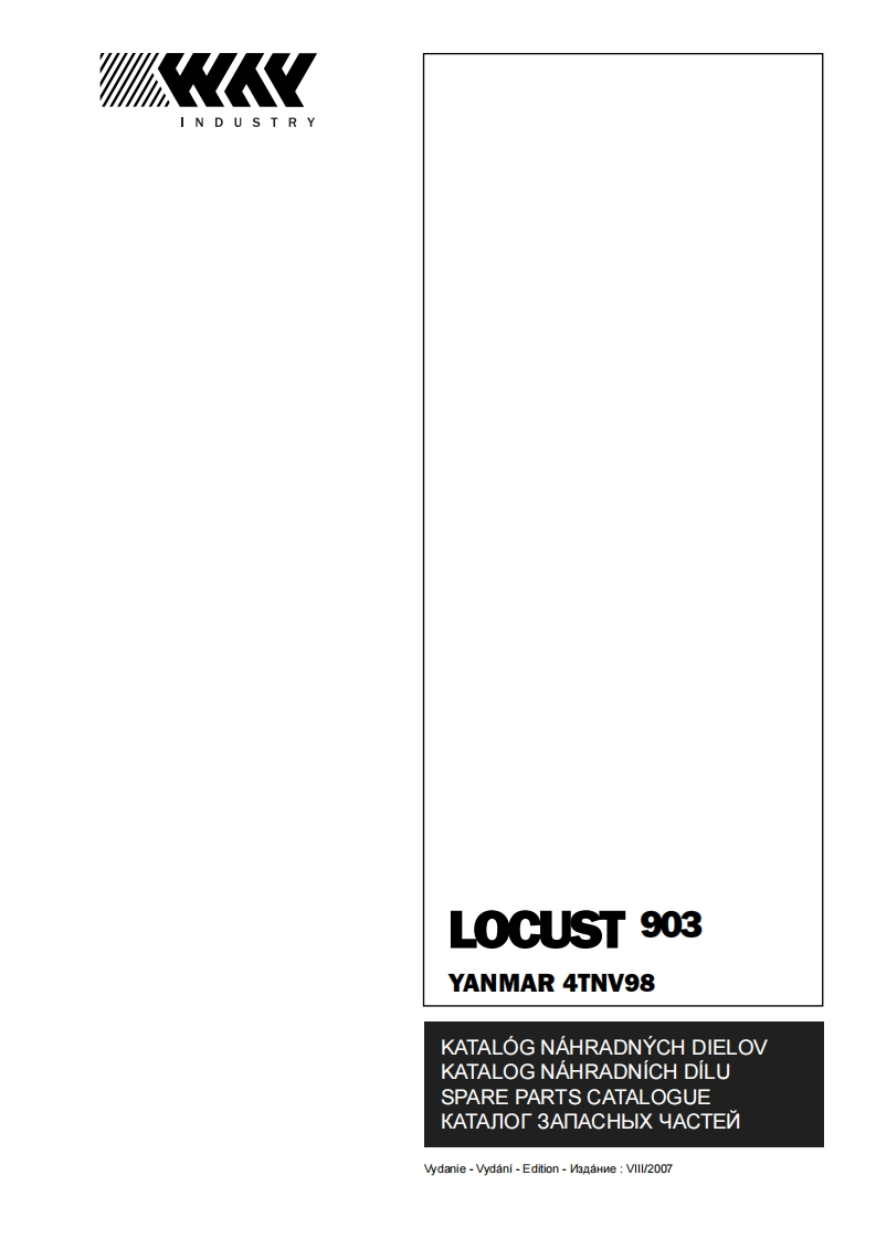 Locust-L903-Skid-Steer-Loader-零部件手册ue-PDF