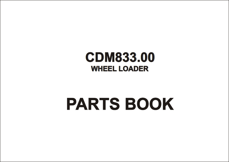 Lonking-CDM833-Wheel-Loader-零部件手册ue-PDF