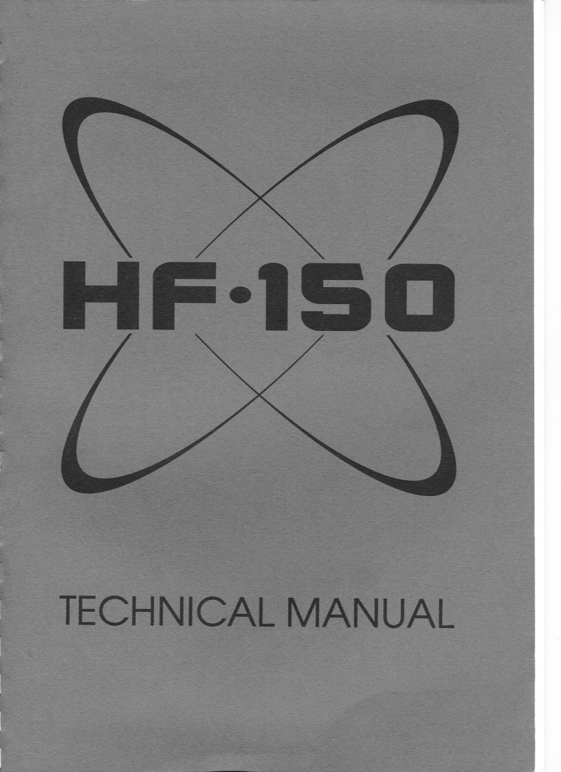 Lowe_HF-150_Technical-Manual操作说明书手册