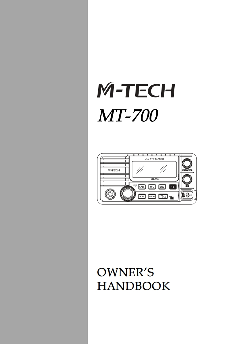 M-Tech_MT-700_Manual操作说明书手册