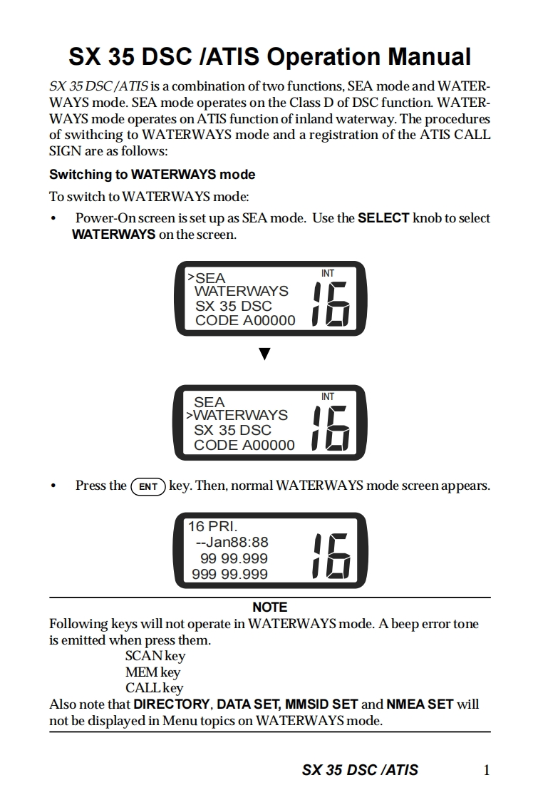 M-Tech_SX35DSC_ATIS_Manual操作说明书手册