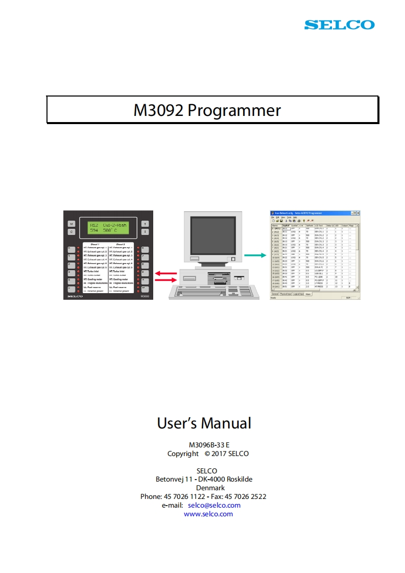 M3092-Manual使用说明书手册-EN